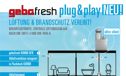 GebaFresh plug & play Broschüre